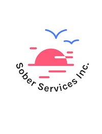 the logo for sober services, inc